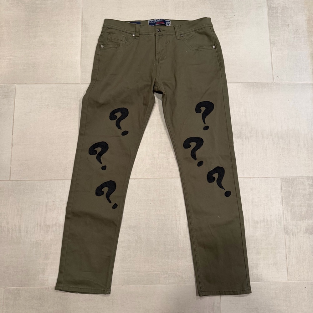Custom Riddler Outfit (Shirt/Pants) - Picture 2 of 8